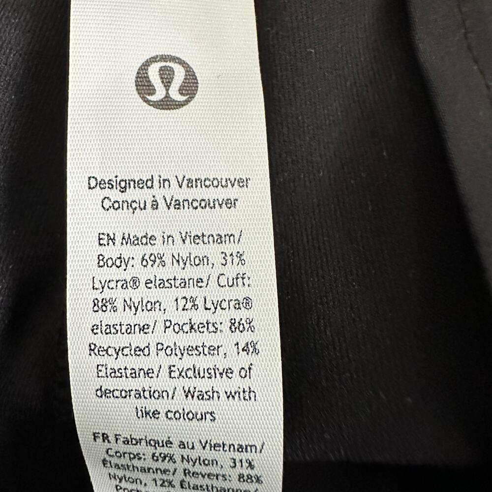 NWT Lululemon Daydrift High Rise Jogger Pants Large Black Travel Athleisure $148 - Picture 9 of 12